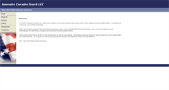 Desktop Screenshot of innovativeexecutivesearch.com