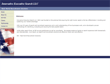 Tablet Screenshot of innovativeexecutivesearch.com